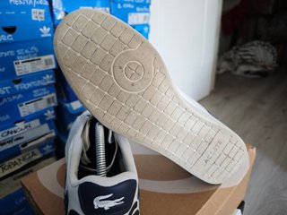 Sneakers Lacoste Carnaby Evo 120 Bianche