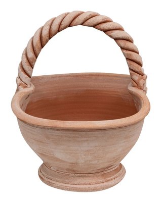 Cesto, Cesto, Cesto, Vaso in Terracotta 100% Made