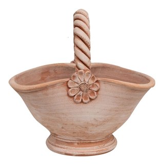 Cesto, Cesto, Cesto, Vaso in Terracotta 100% Made