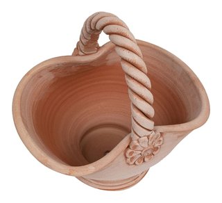Cesto, Cesto, Cesto, Vaso in Terracotta 100% Made