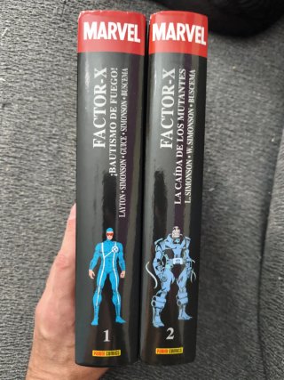 Marvel omnigold. Factor-X. 01 y 02