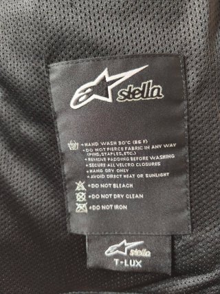 Chaqueta Alpinestars Negra Moto