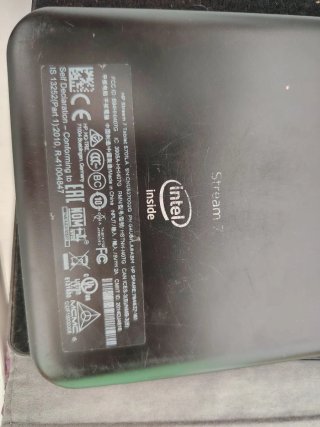 Tablet HP Negra y Gris