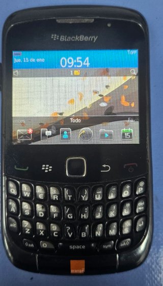 Blackberry Curve 9300 completa y caja