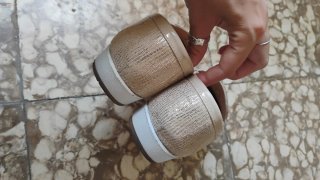 Mocasines dorados con flecos