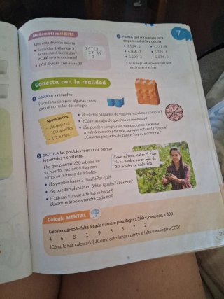 Matemáticas 3 primaria Santillana 2° trimestre