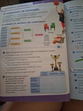 Matemáticas 3 primaria Santillana 2° trimestre