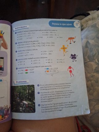 Matemáticas 3 primaria Santillana 2° trimestre