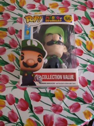 Funko Pop Luigi Super Mario 3D World #66