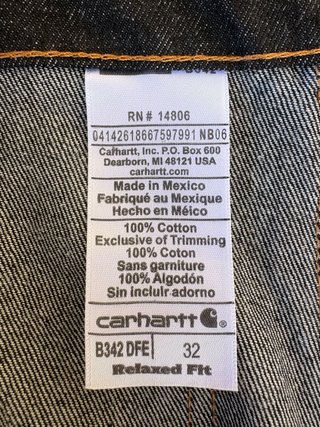 Pantalón corto Carhartt negro