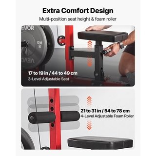 Lat machine, vogatore 3-in-1 con cavo, cavo