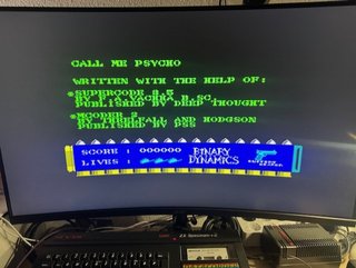 CALL ME PSYCHO - Juego para el Zx Spectrum