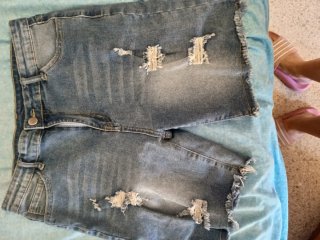 Pantalón corto tejano niño 13 años