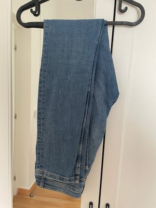 Zara Jeans Skinny Azul Mujer