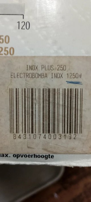 Bomba de agua LEADER 1250W