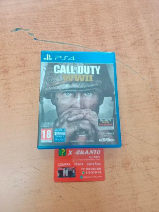 JUEGO PS4 CALL OF DUTY WWII
