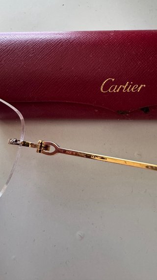 Gafas Cartier rimless