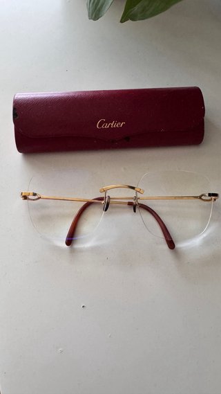 Gafas Cartier rimless