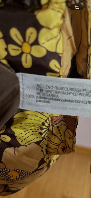 Abrigo floral de zara