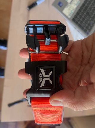 Collar perro XL-XXL Naranja y Negro