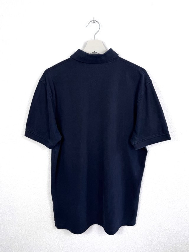 Polo Tommy Hilfiger Classic Logo Bordado Azul