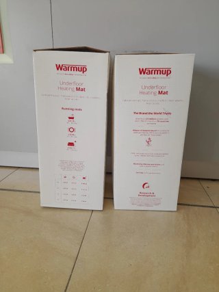 Malla radiante WARMUP 150W/m² y 200W/m²