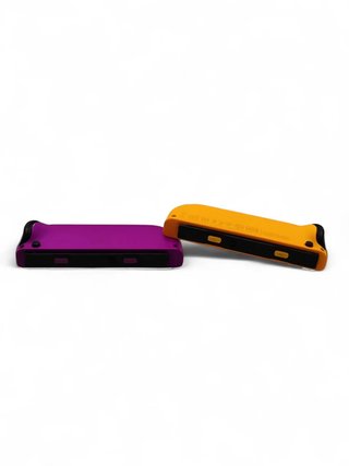 NINTENDO SWITCH JOY-CON MORADO Y NARANJA + ACCS
