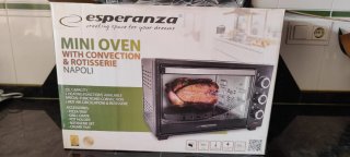 Horno de convección Esperanza Napoli 25L