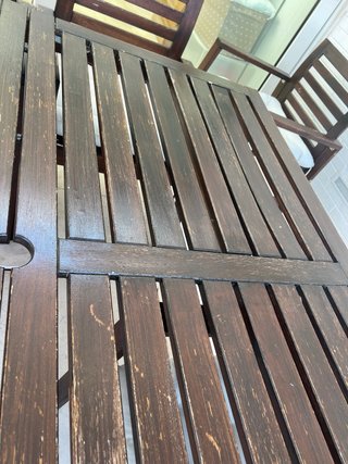 Mesa de jardin