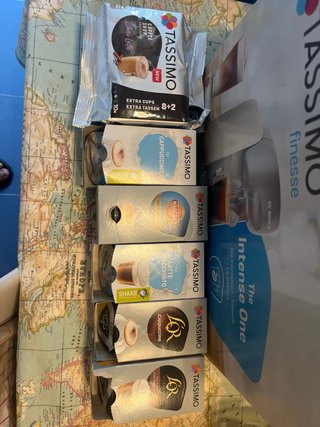 Cafetera Bosch Tassimo Finesse + Cápsulas