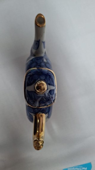 Tetera decorativa vintage porcelana floral