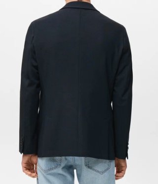 Americana azul hombre