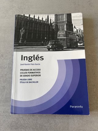 Temario inglés pruebas acceso ciclos formativos...