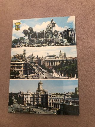 3 Antiguas Postales Madrid
