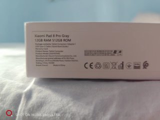 Xiaomi Pad 8 Pro 12/512GB Gris - Global