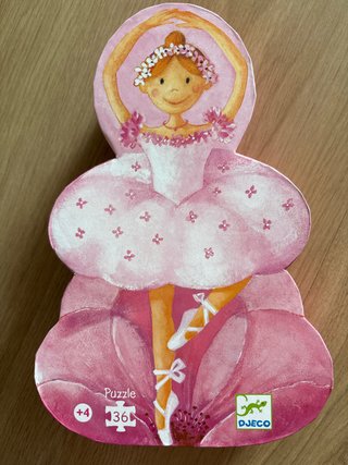Puzzle Bailarina Djeco 36 piezas