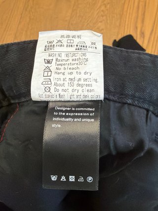 pantaloni zegna neri