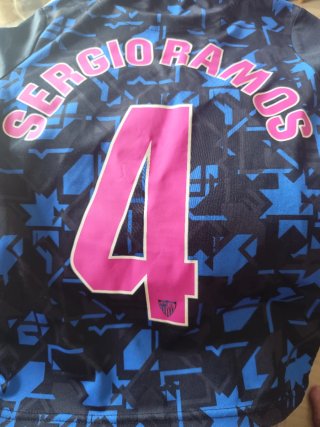 Camiseta y pantalón niño Sevilla FC Sergio Ramos