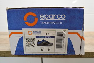 Zapatos de seguridad Sparco unisex, talla 43