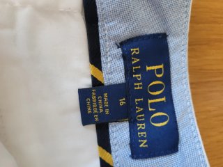 Bermuda blanca niño Polo Ralph Lauren T.16