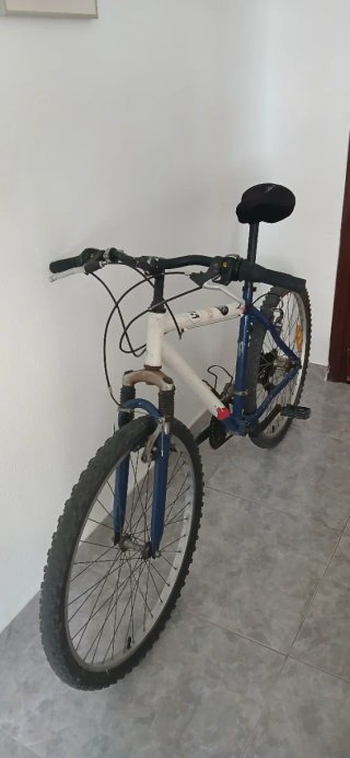 Bicicleta + Bomba de aire mano + Cubresillín