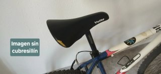 Bicicleta + Bomba de aire mano + Cubresillín
