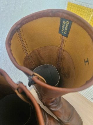 Botas camperas/rocieras marrones