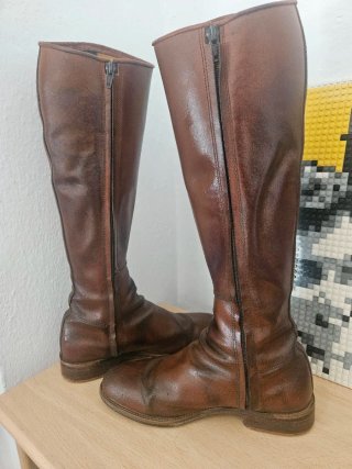 Botas camperas/rocieras marrones
