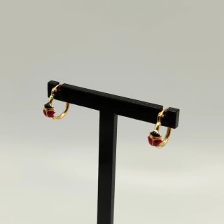 00659 AROS INFANTIL MARIQUITAS DE ORO DE 18K