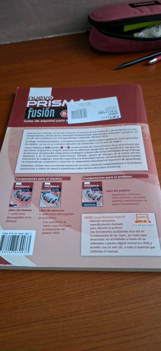 Nuevo Prisma Fusion B1 + B2 Libro del alumno