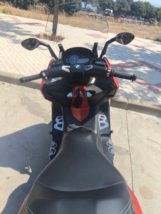 BMW C650 Sport Naranja y Gris