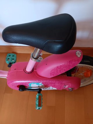 Bici infantil Decathlon rosa