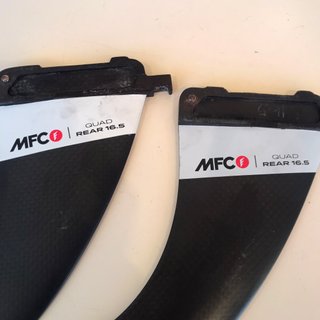 Aleta Windsurf MFC Quad Center 16,5 NUUS Carbon