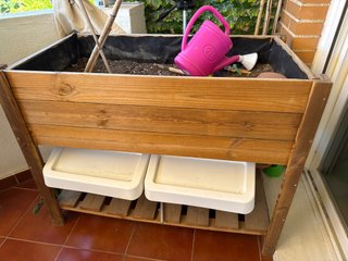 Huerto Urbano de Madera